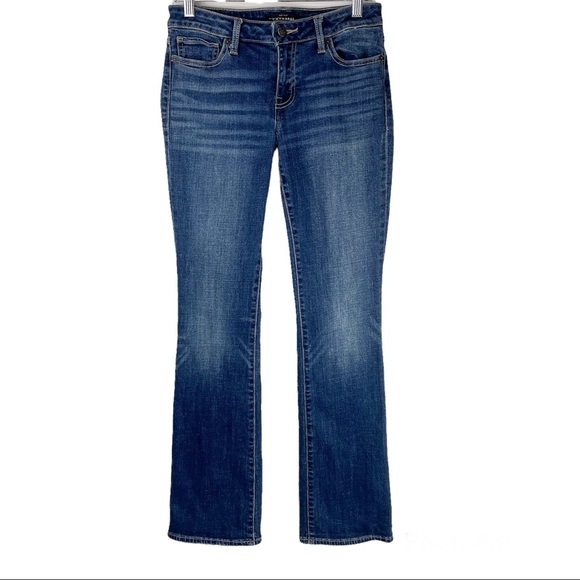 Lucky Brand Lolita Bootcut Jeans Dark Wash Sz 6 Boho Western - Picture 2 of 12